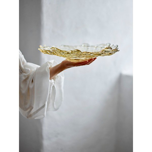 Béžová sklenená misa ø 38,5 cm Asimi – Bloomingville-image-2