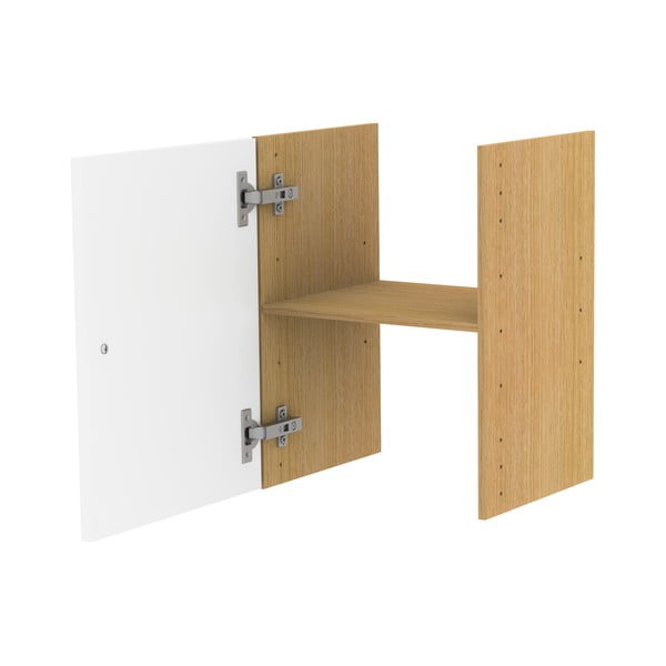 Biely modulárny policový systém 33x43.5 cm Z Cube - Tenzo-image-3