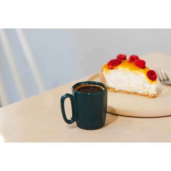 Tmavozelené kameninové hrnčeky v súprave 2 ks na espresso 80 ml Fuori – Vialli Design-image-1