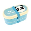 Modrý obedový bento box Rex London Miko The Panda