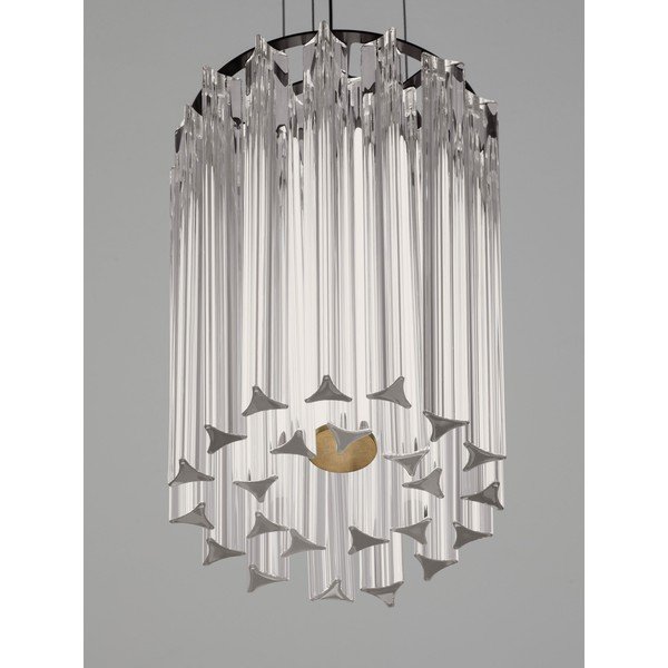 Oceľové LED závesné svietidlo so stmievačom v mosadznej farbe ø 22 cm Nol – Nova Luce-image-2