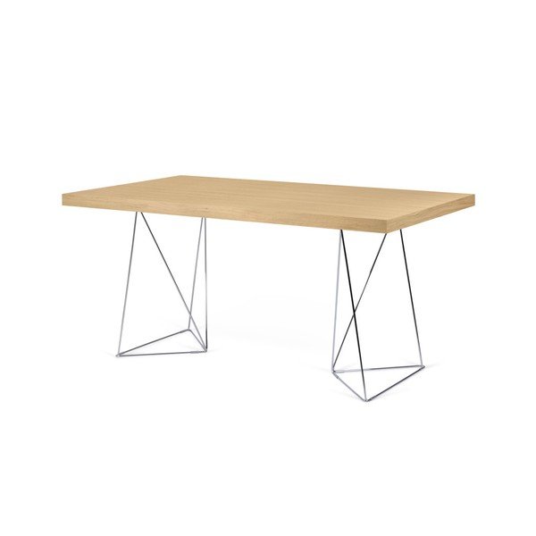 Svetlohnedý stôl TemaHome Multi, 180 cm-image-4