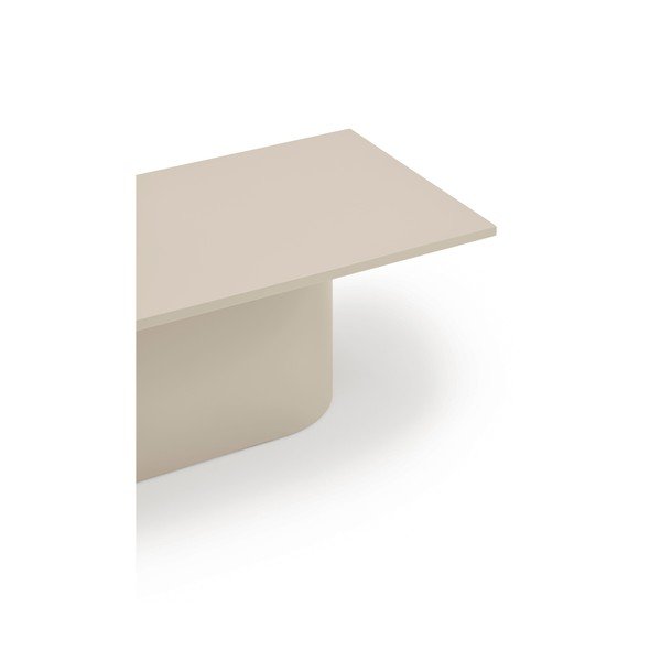 Krémovobiely konferenčný stolík 50x111 cm Totem – Teulat-image-4