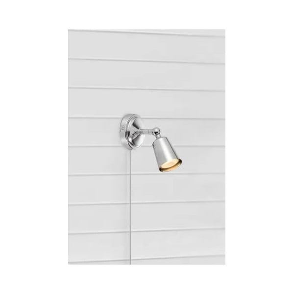 Nástenné svietidlo do zásuvky v striebornej farbe Tiny – Markslöjd-image-1