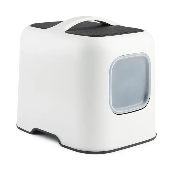 Biela súprava mačacieho záchodu a lopatky Biala – Rotho-image-1