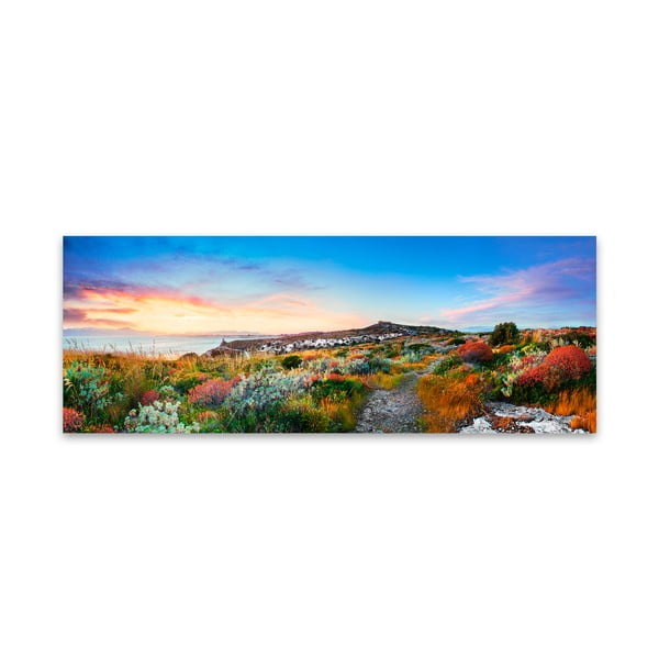 Obraz na plátne Styler Colorful Sea, 150 x 60 cm