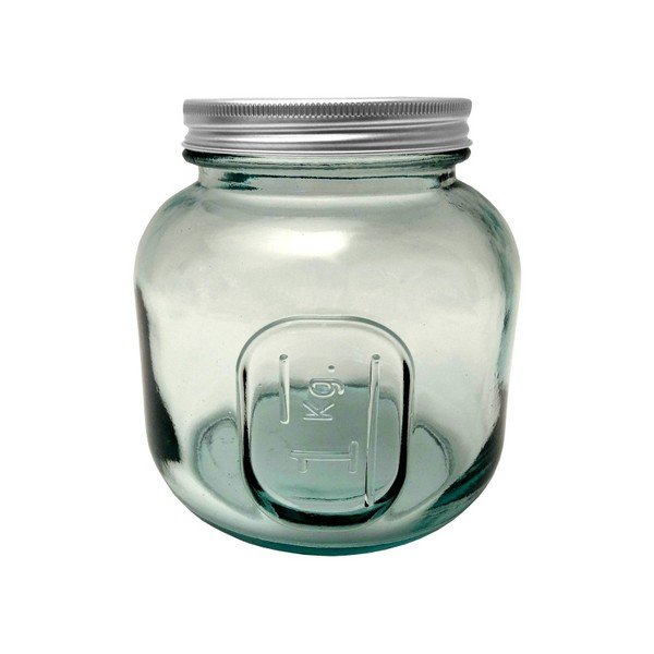 Pohár s viečkom Esschert Design Authentic, 1000 ml