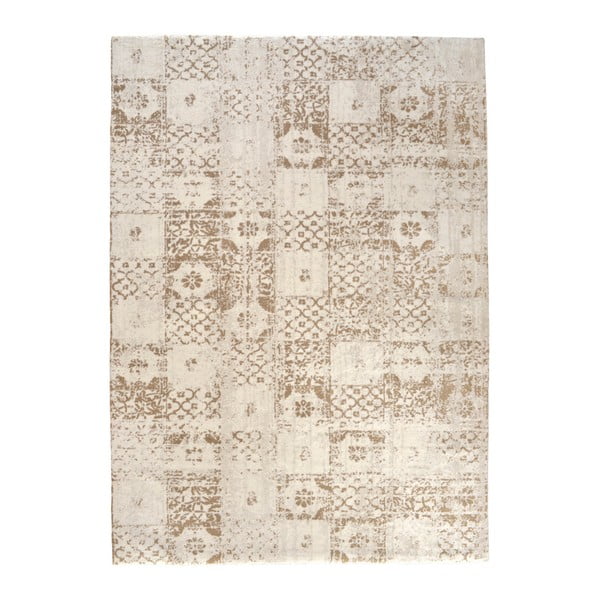 Béžový koberec Karo Beige, 150 x 230 cm

