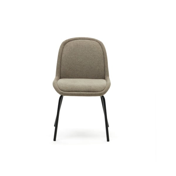 Svetlohnedé jedálenské stoličky v súprave 4 ks Aimin – Kave Home