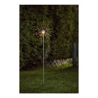 Vonkajšia zapichovatelná svetelná dekorácia Star Trading Outdoor Firework Flattio, výška 110 cm