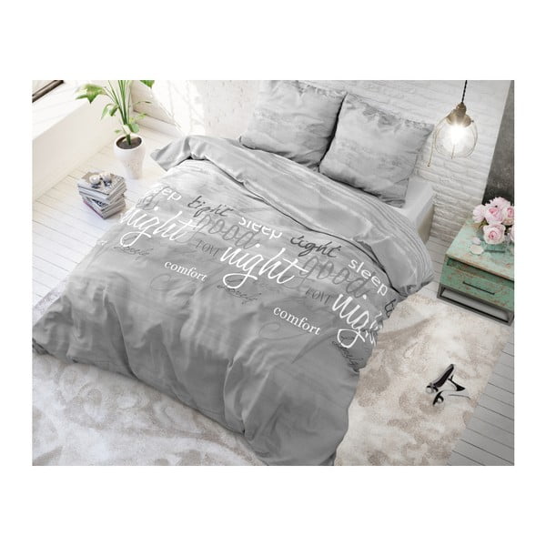 Bavlnené posteľné obliečky Sleeptime Comfort Night, 140 × 220 cm