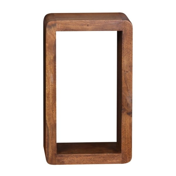 Sada 3 nástenných políc z masívneho sheeshamového dreva Skyport BOHA-image-4