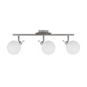 Stropné svietidlo v striebornej farbe so skleneným tienidlom 12x62 cm Ghost - Candellux Lighting