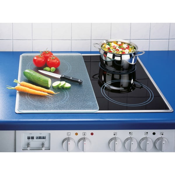 Sada 2 sklenených krytov na sporák Wenko Transparent-image-1