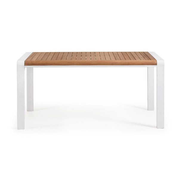 Biely stôl La Forma Renna, 160 x 90 cm