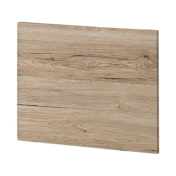 Biela skrinka na topánky so zásuvkami v prírodnej farbe Germania Colorado, výška 91 cm-image-3