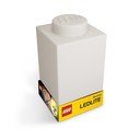 Biele silikónové nočné svetielko LEGO® Classic Brick