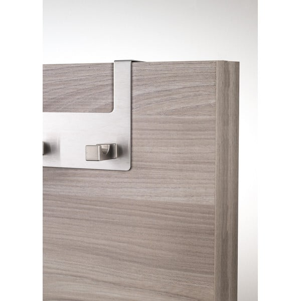 Kovový vešiak na dvere v striebornej farbe 32 cm Yale – Tomasucci-image-3