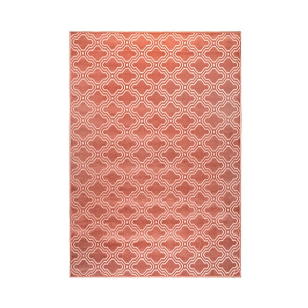 Ružový koberec White Label Feike, 160 × 230 cm