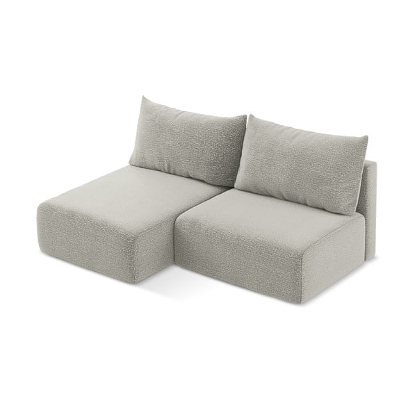 Svetlosivá rozkladacia/s úložným priestorom rohová pohovka (ľavý roh) Kalena – Makamii-image-2