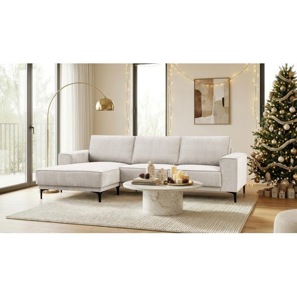 Krémová rohová pohovka (ľavý roh) Copenhagen – Scandic-image-2