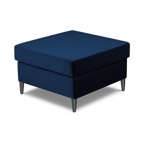 Modrá zamatová podnožka Kyoto – Cosmopolitan Design-image-2