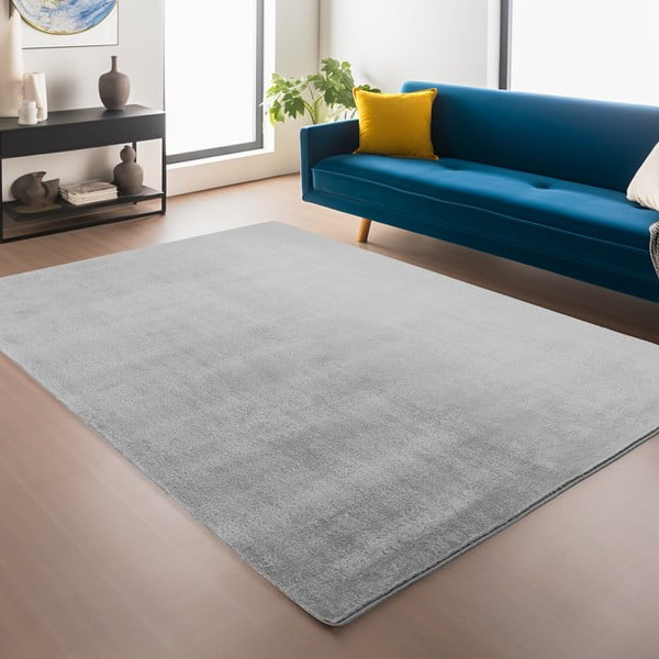 Svetlosivý prateľný koberec 60x100 cm Joy 1400 – Ayyildiz Carpets-image-1