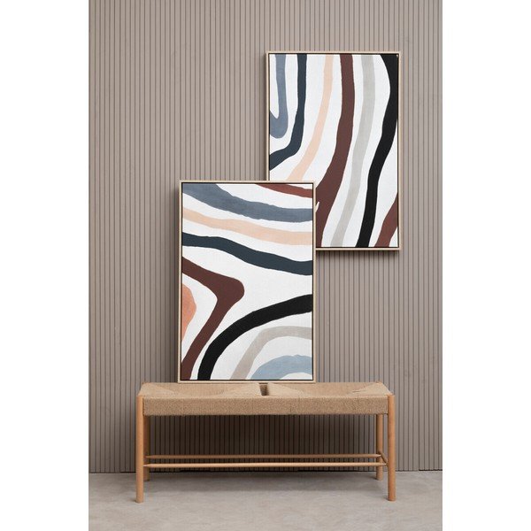 Obrazy v súprave 2 ks s rámom/na plátne 63x93 cm Astratto – Premier Housewares-image-4