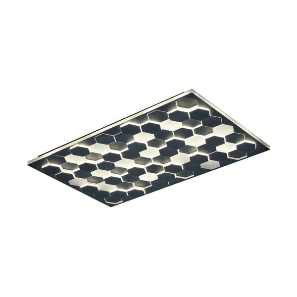 Čierne LED stropné svietidlo s hlasovým ovládaním/s ovládaním pomocou mobilnej aplikácie s kovovým tienidlom 70x115 cm Cifavo – CINQUE-image-2