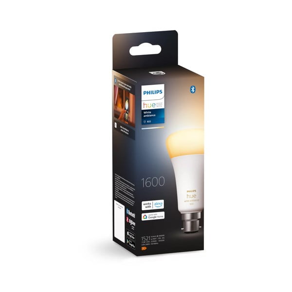 LED inteligentná žiarovka E27, 15 W White ambiance – Philips Hue-image-1