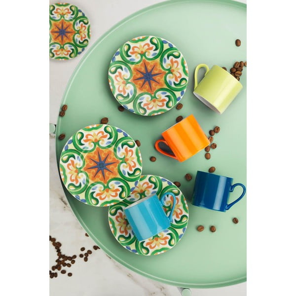 Porcelánové šálky v súprave 4 ks 0.1 l – Hermia-image-1