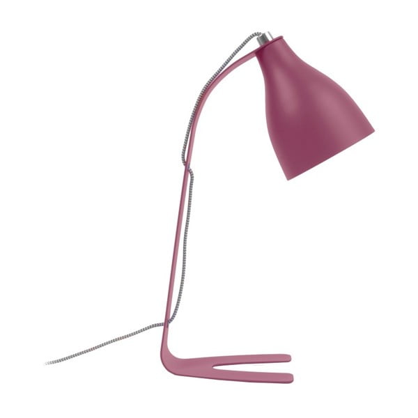 Ružová stolová lampa Leitmotiv Barefoot