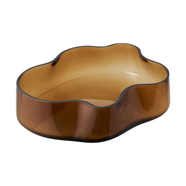 Sklenená dekoratívna tácka 29,5x24 cm – House Nordic