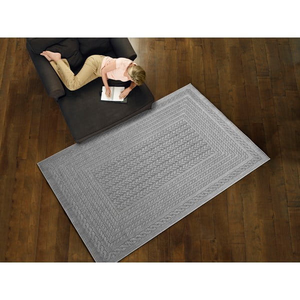 Sivý vonkajší koberec Universal Jaipur Berro, 160 x 230 cm-image-1