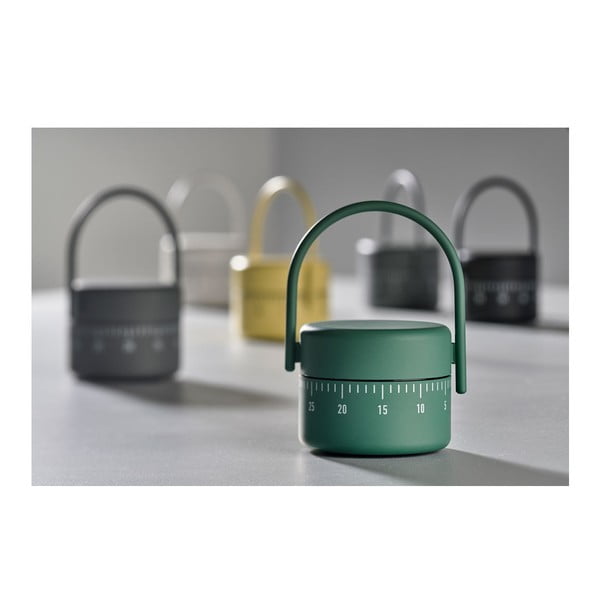 Sivá analógová kuchynská minútka Zone Singles-image-1