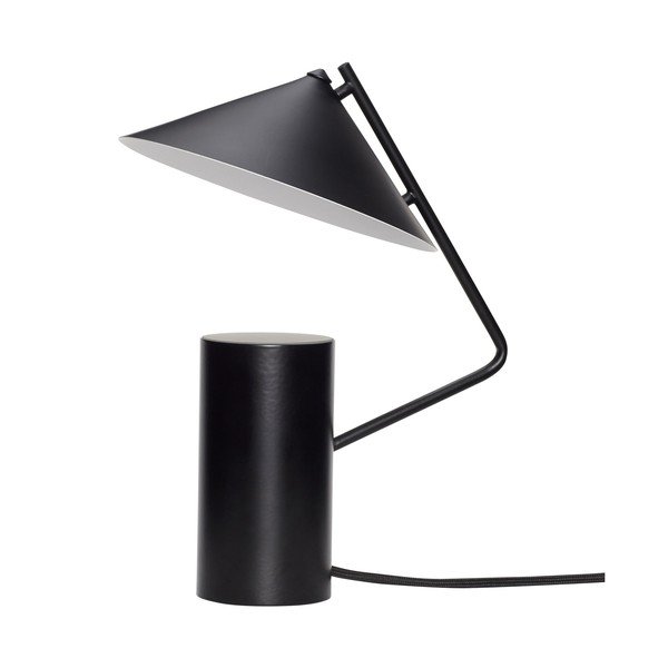 Čierna kovová stolová lampa (výška  32 cm) Sen – Hübsch