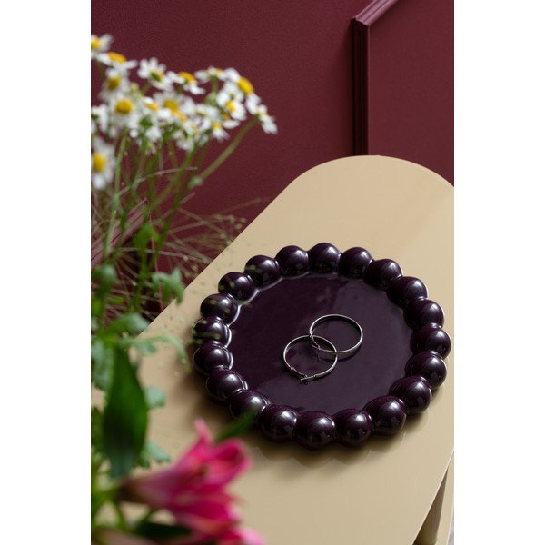 Keramická dekoratívna tácka ø 20 cm Cadiz Dotty – PT LIVING-image-1