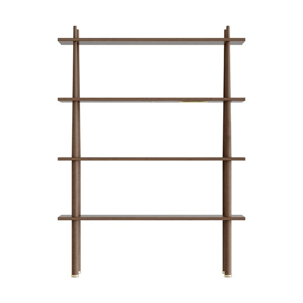 Hnedý modulárny policový systém v dekore duba 110x148 cm Stories - UMAGE-image-3