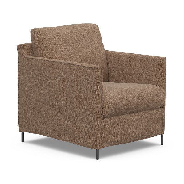 Hnedé kreslo Petito – Furninova -image-2