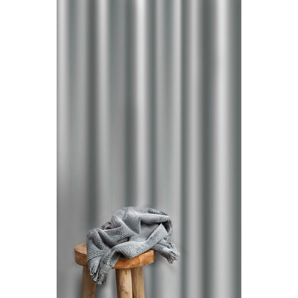 Svetlosivý sprchový záves Bahne & CO Pure, 180 x 200 cm