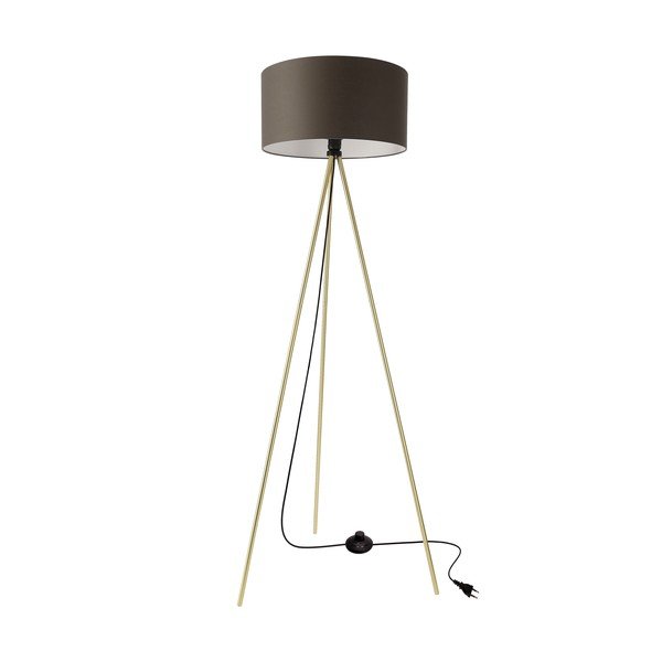 Stojacia lampa s textilným tienidlom (výška 144 cm) Vanti – Candellux Lighting-image-2