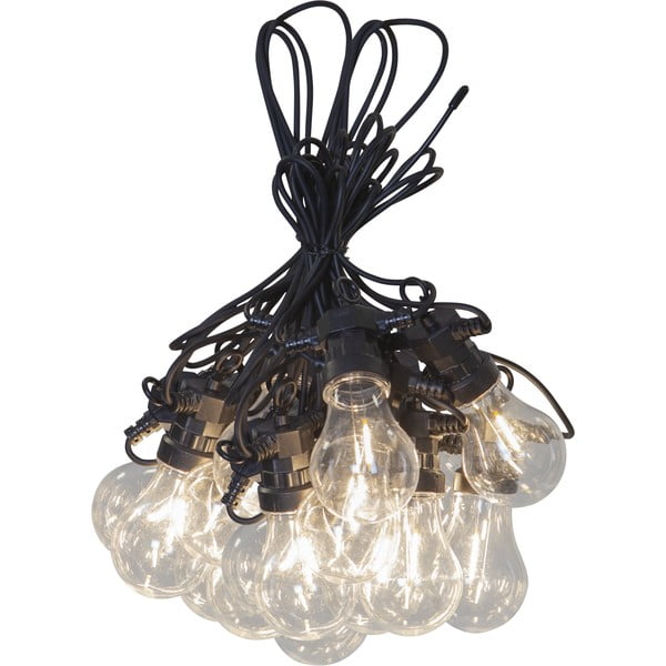 Vonkajšia svetelná LED reťaz Star Trading Circus Filament, dĺžka 8,55 m