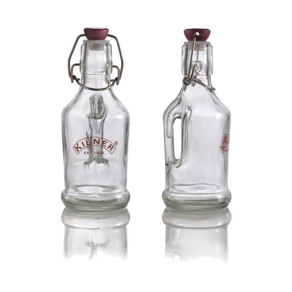 Fľaša s rúčkou a plastovým uzáverom Kilner, 200 ml