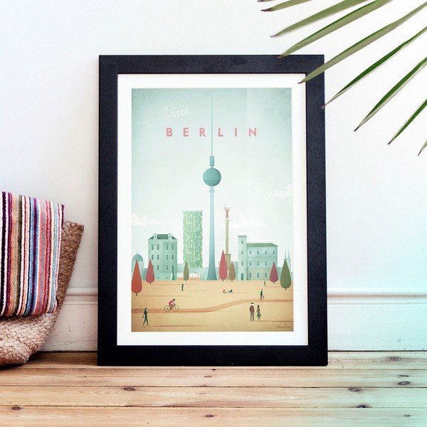 Plagát Travelposter Berlin, 50 x 70 cm-image-1