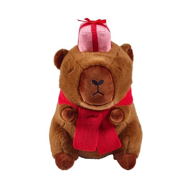 Dekoračný vankúš 20x30 cm Christmas Capybara – Catherine Lansfield