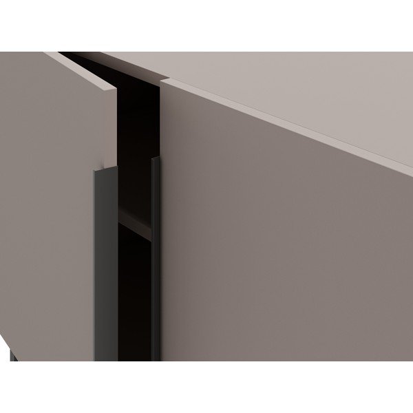 Sivobéžový TV stolík 140x55 cm Titan – Marckeric-image-1