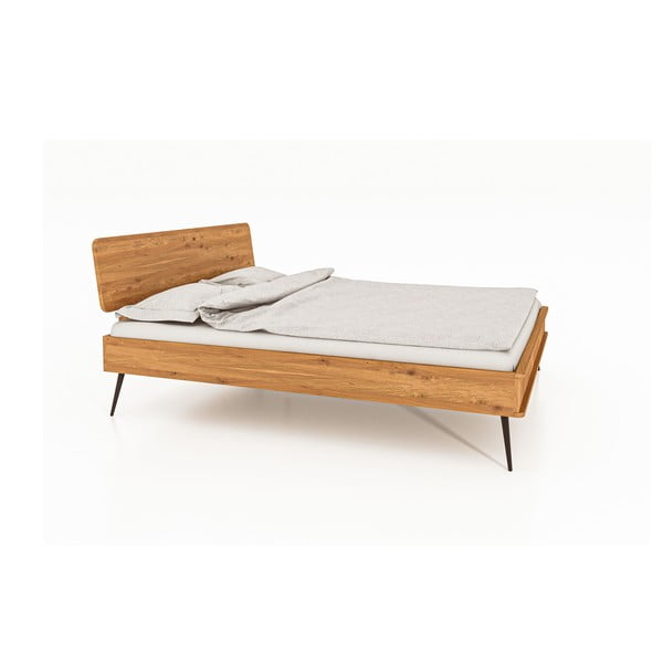Dvojlôžková posteľ z dubového dreva 180x200 cm Kula 1 - The Beds