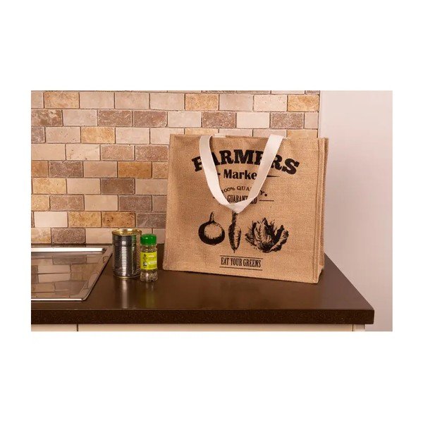 Bavlnená nákupná taška Farmers Market – Premier Housewares-image-1