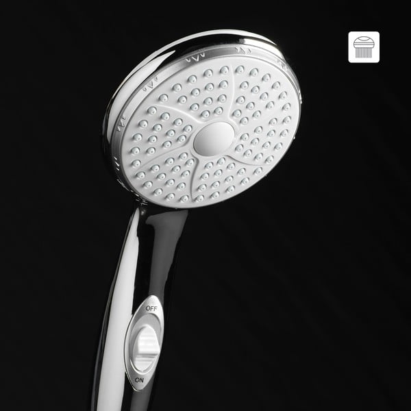 Sprchová hlavica s hadicou ø 10 cm Hydro – douceur d'intérieur-image-2