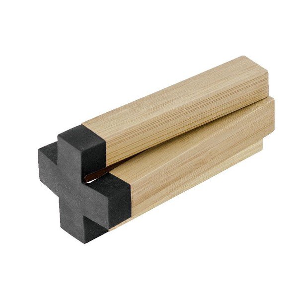 Čierna bambusová podložka pod hrniec Wenko Cross-image-2